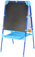 Доска знаний-мольберт двусторонний Nika Kids, синий, арт. М2/С2 Доска знаний-мольберт двусторонний Nika Kids, синий, арт. М2/С2