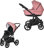 Фотография товара Pituso Коляска 2 в1 Moon Luxury короб, прогулка, Rose Quartz