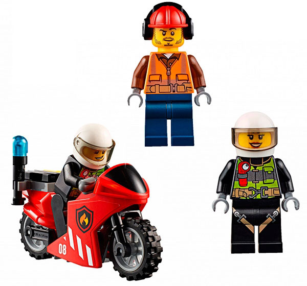 LEGO CITY Пожарная команда быстрого реагирования