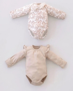 Фотография товара Боди KiDi kids с длинным рукавом Корги Веня  с рюшей 18, 56-62 см