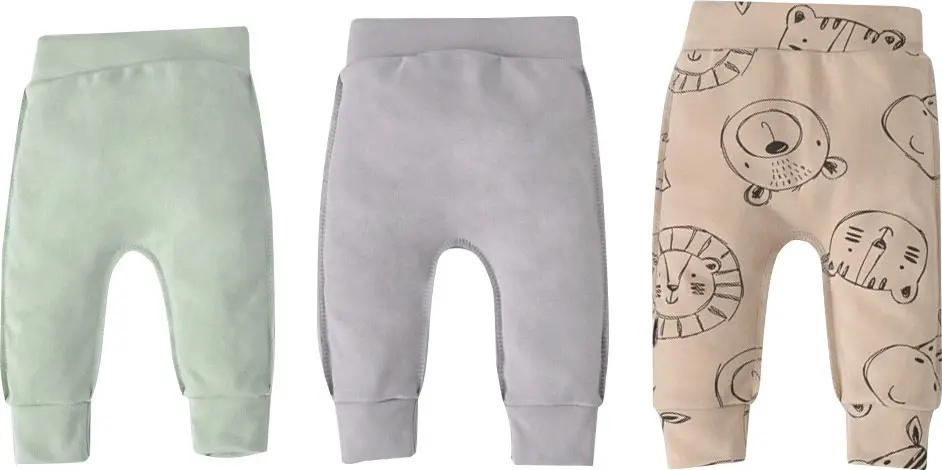 Штанишки Крошки Горошки KiDi kids, 3 шт/уп, р. 22, рост 68-74 см, арт. 635.2