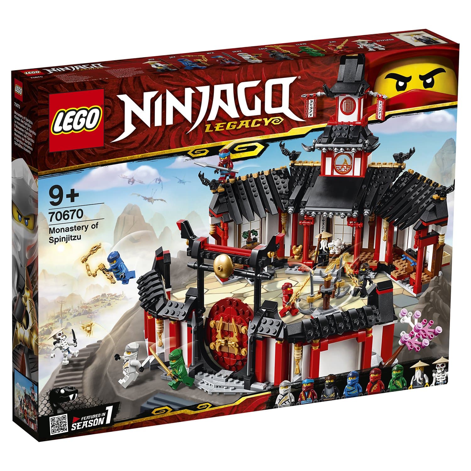 LEGO Ninjago Монастырь Кружитцу купить в Москве в интернет-магазине LEMI  KIDS