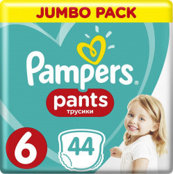 Подгузники-трусики Pampers Pants Extra Large 15+ кг 44 штуки