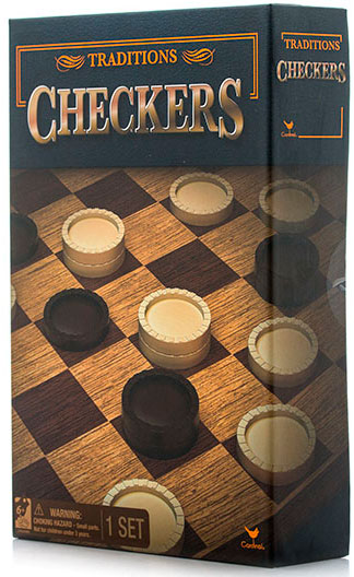 Настольная игра  шашки классические