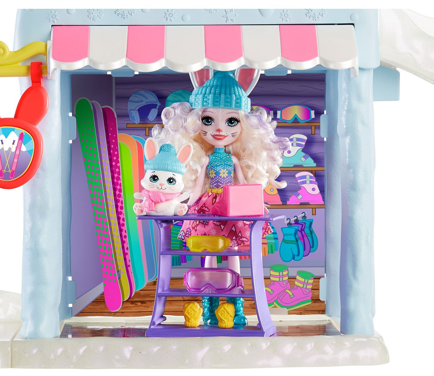 Игровой набор Enchantimals Hoppin Ski Chalet Лыжный домик, GJX50 купить в  Москве в интернет-магазине LEMI KIDS