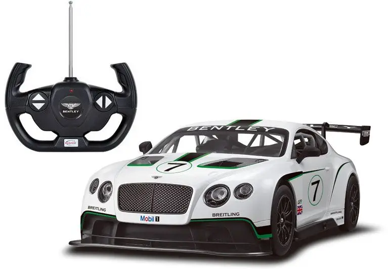 Радиоуправляемая машина Rastar Bentley Continental GT3 1:14 белый