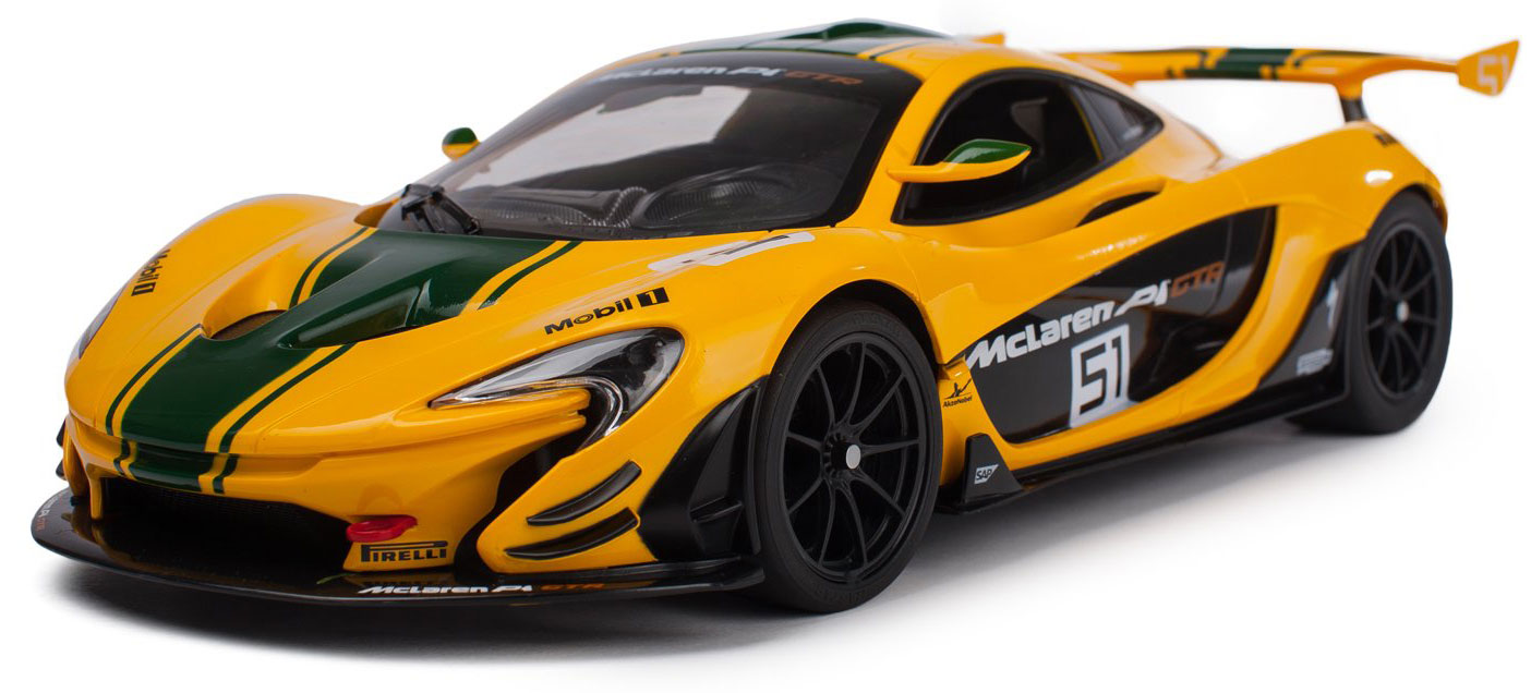 Гоночная машина Rastar McLaren P1 GTR (75000) 1:14 купить в Москве в  интернет-магазине LEMI KIDS