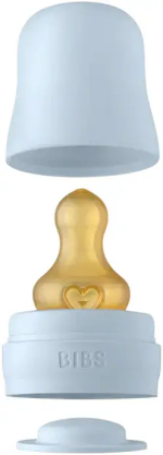 Фотография товара Набор Bibs с латексной соской Bottle Kit Latex Baby Blue