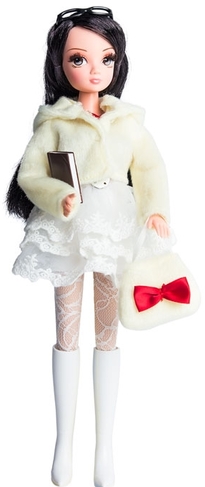 Кукла  серия "Daily  collection", в меховой куртке