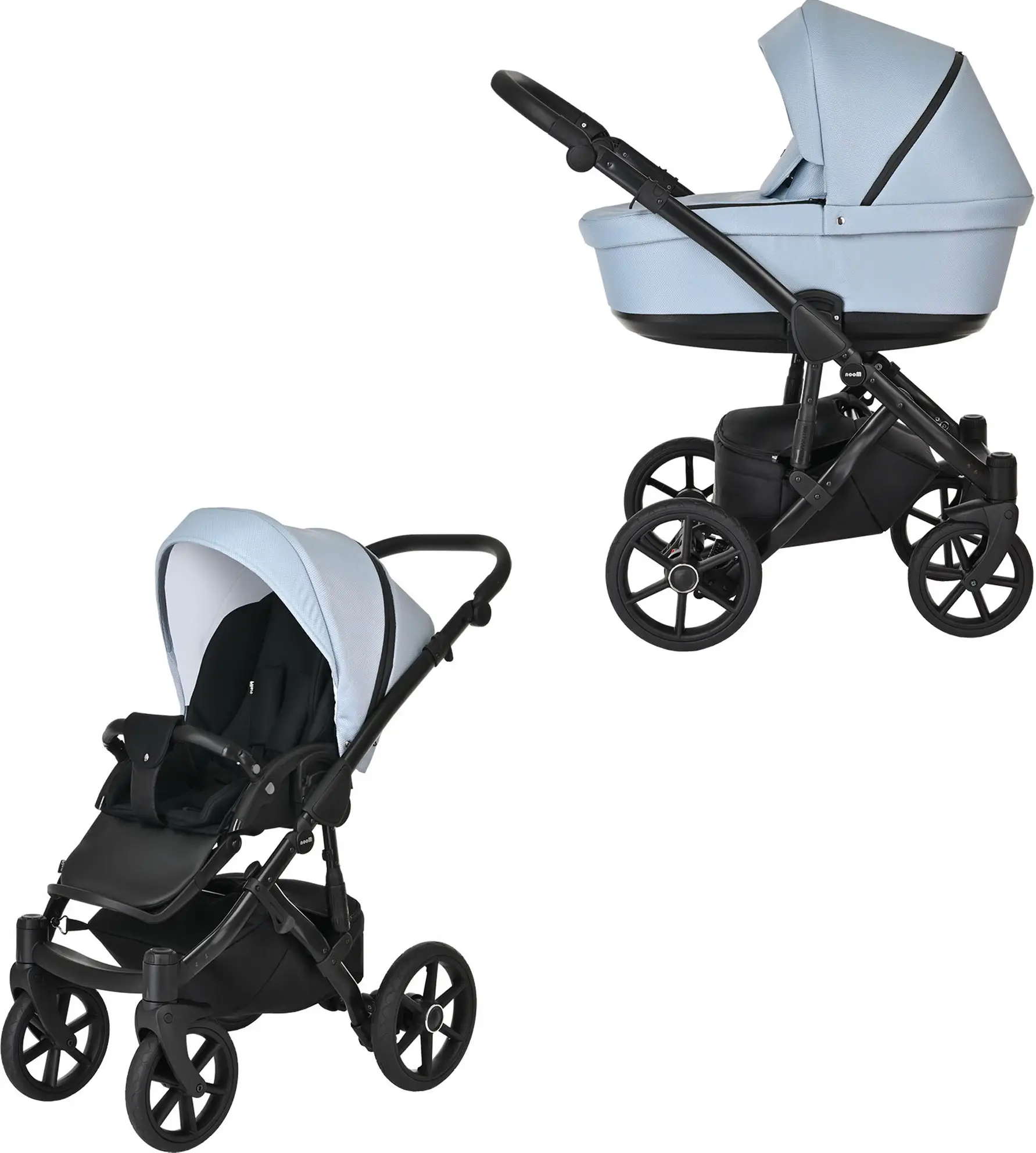 Pituso Коляска 2 в1 Moon Luxury короб, прогулка, Menta