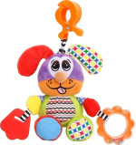Подвесная игрушка на прищепке Щенок Бейли, Biba toys, 30х13 см Подвесная игрушка на прищепке Щенок Бейли, Biba toys, 30х13 см
