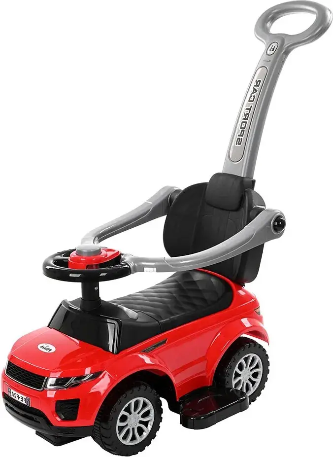 Каталка Pituso Turbo с бампером и ручкой Red