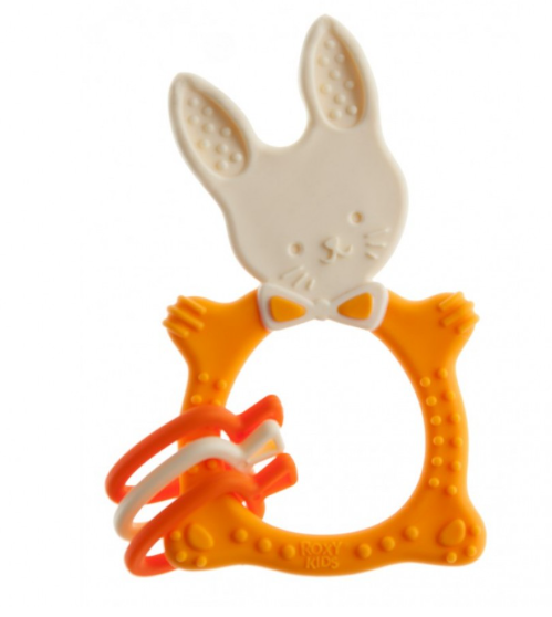 Прорезыватель BUNNY, горчичный