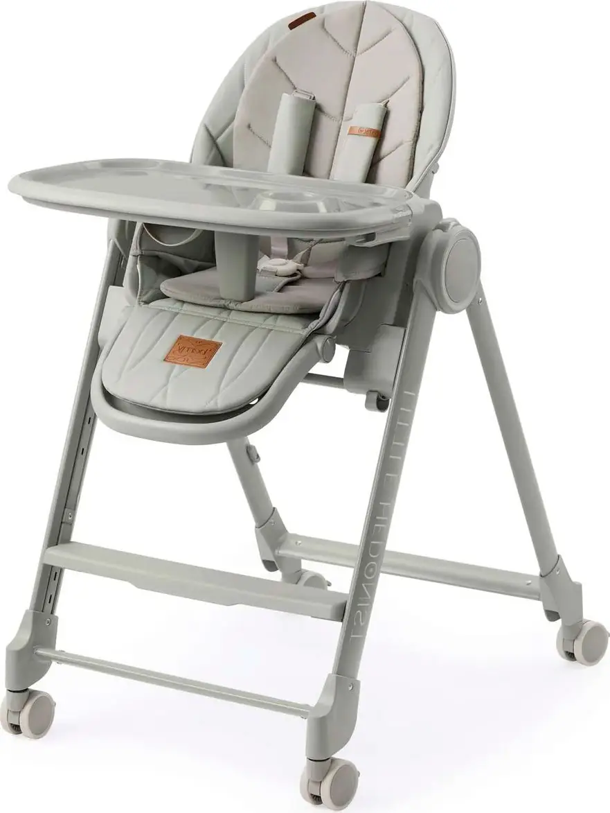 Стул для кормления Berny Lux, Happy Baby, olive new