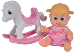 Кукла bouncin' babies Бони с лошадкой-качалкой, 16 см, 803003 Кукла bouncin' babies Бони с лошадкой-качалкой, 16 см, 803003