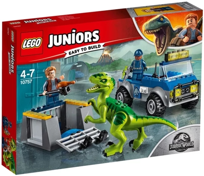 LEGO Juniors Jurassic World Грузовик спасателей 