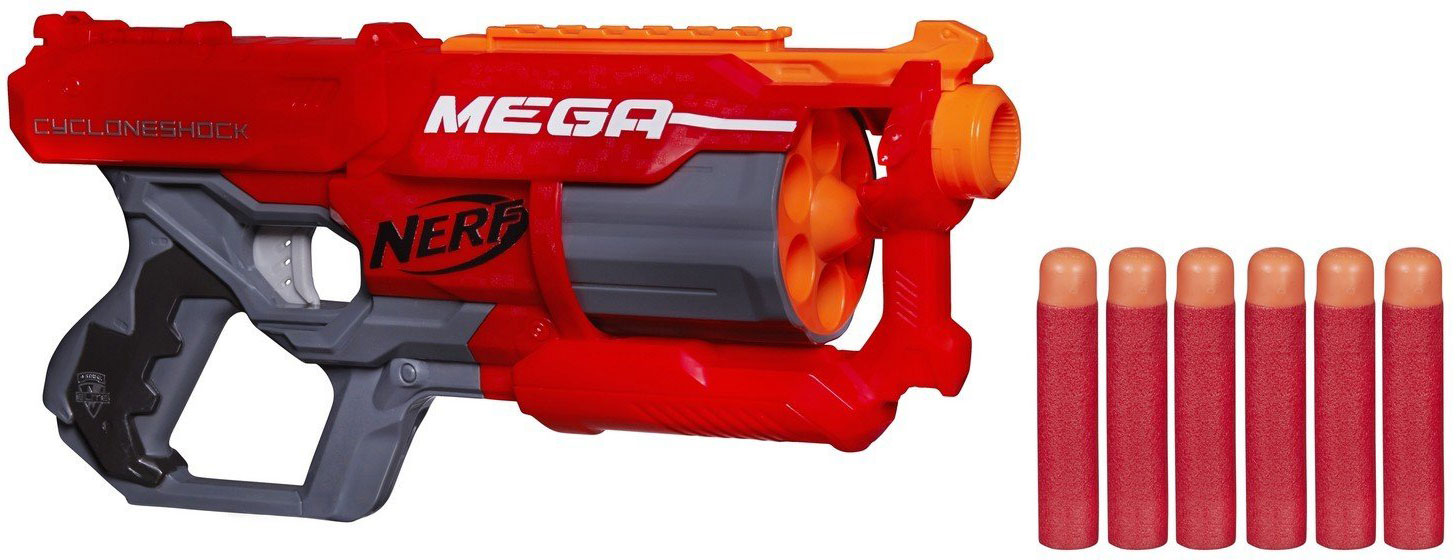 Купить Бластер Nerf Мега Циклон-шок. 