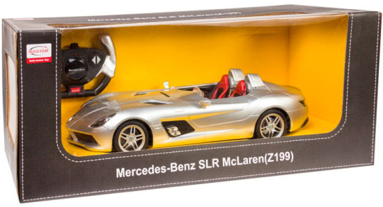 Радиоуправляемая машина Rastar Mercedes-Benz SLR 1:12 серебряный