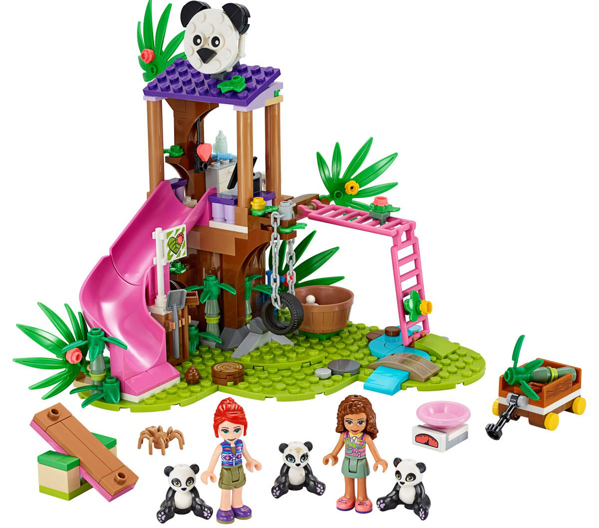 Конструктор Lego Friends 41422 Джунгли: домик для панд на дереве купить в  Москве в интернет-магазине LEMI KIDS