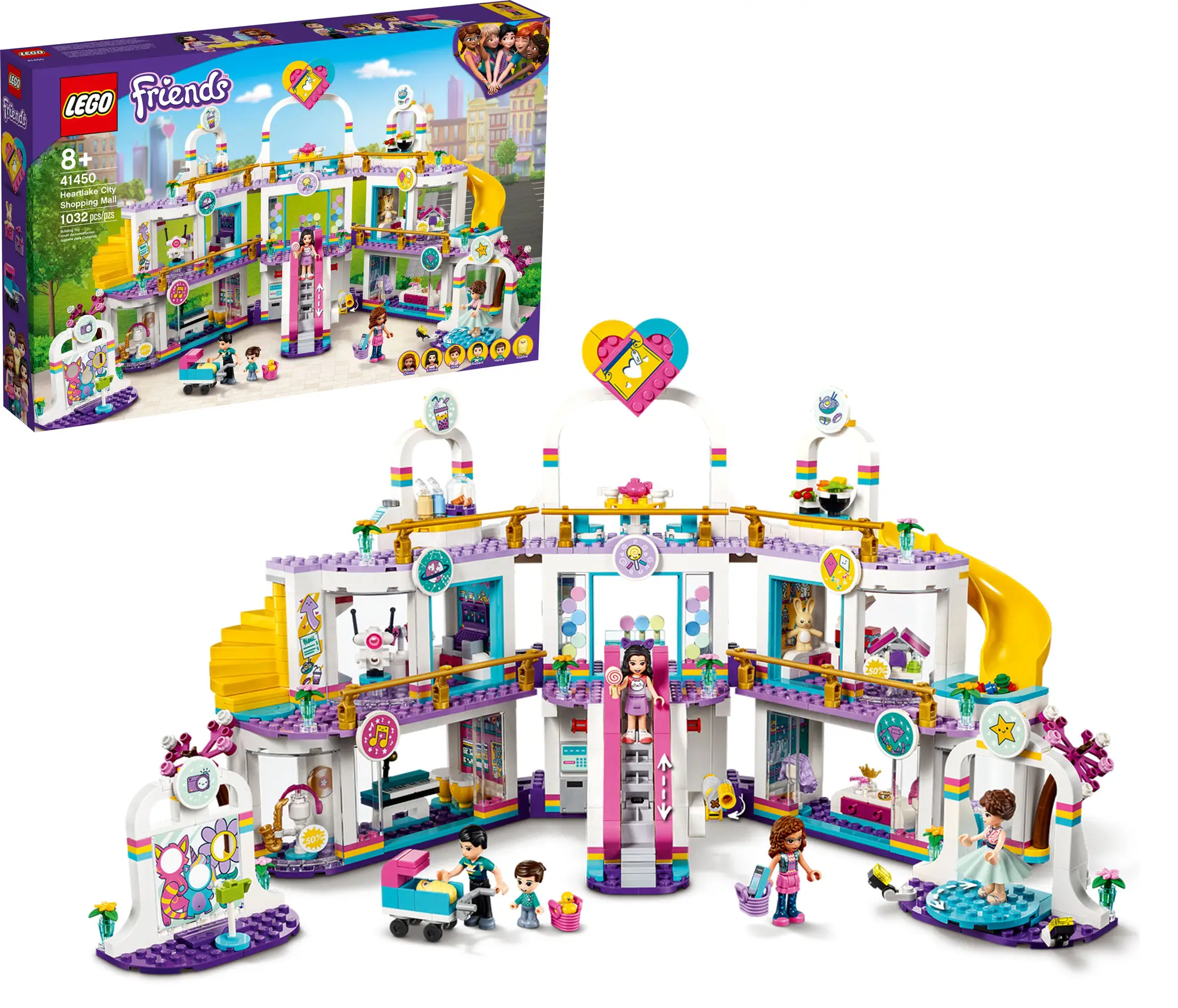 Конструктор LEGO Friends 41450 Торговый центр Хартлейк Сити