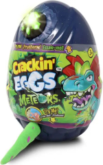 Фотография товара Игрушка мягконабивная динозавр Crackin'Eggs в яйце, 22 см, со звук и свет эффектом, Метеор