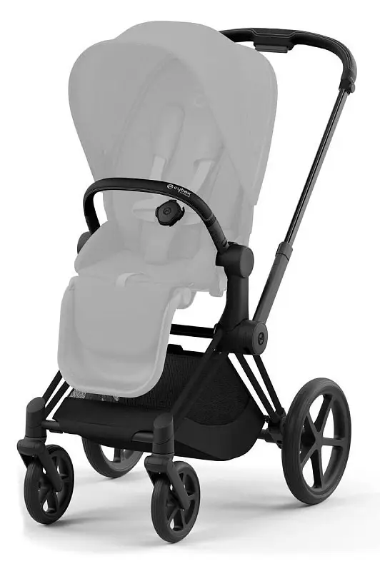 Рама для коляски Cybex Priam IV c каркасом прогулочного блока Matt Black