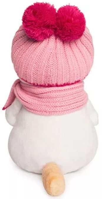 Мягкая игрушка Budi Basa Ли-Ли в розовой шапке с шарфом 24 см