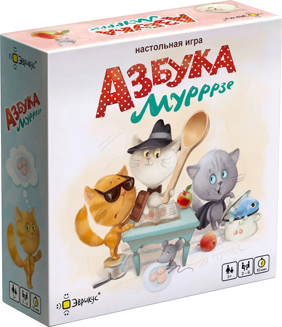 Игра настольная Азбука Мурррзе Эврикус
