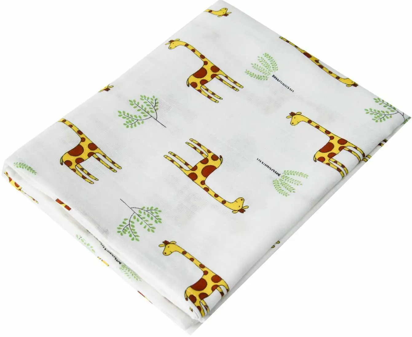 Пеленка муслиновая Amarobaby Rainbow Жирафик, 135х115 см