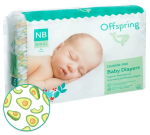 Фотография товара Подгузники Авокадо Offspring NB 2-4 кг 56 штук