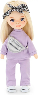 Фотография товара Кукла Mia в фиолетовом спортивном костюме Orange Toys, серия Спортивный стиль