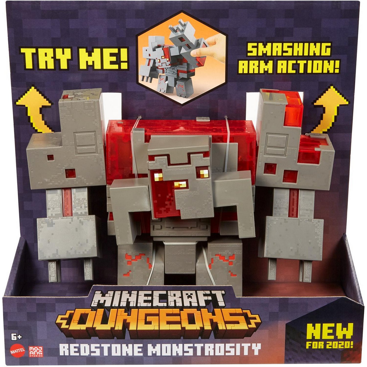 Фигурка Mattel Minecraft Монстр из Подземелья GVV13 купить в Москве в  интернет-магазине LEMI KIDS