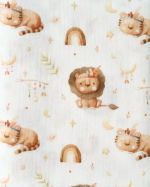 Фотография товара Пеленка муслиновая Little Star, львы индейцы, 125х125 см