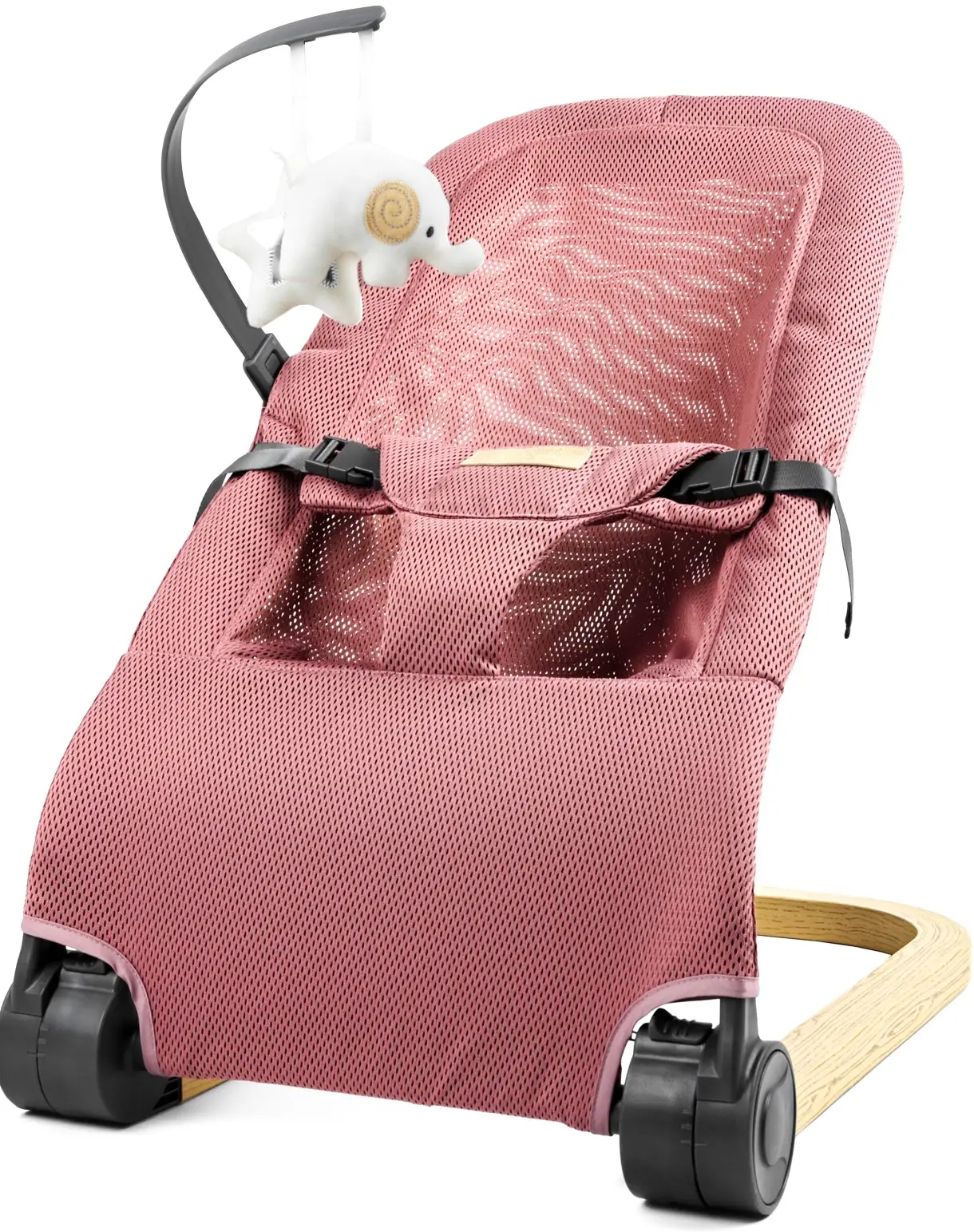 Детский шезлонг Amarobaby, Baby relax, розовый