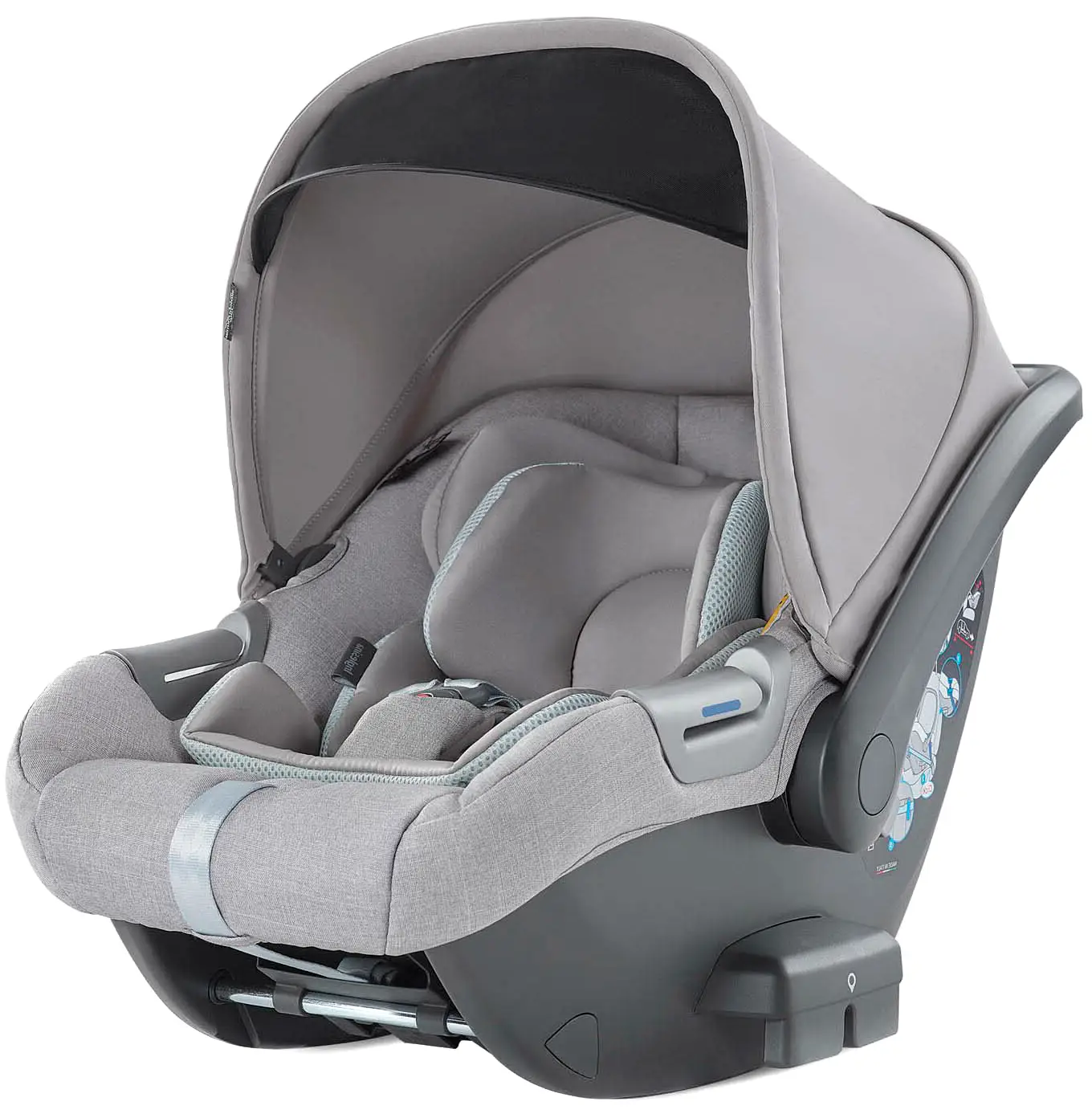 Автокресло группа 0+ (0-13 кг) Cab для коляски Aptica Silk Grey