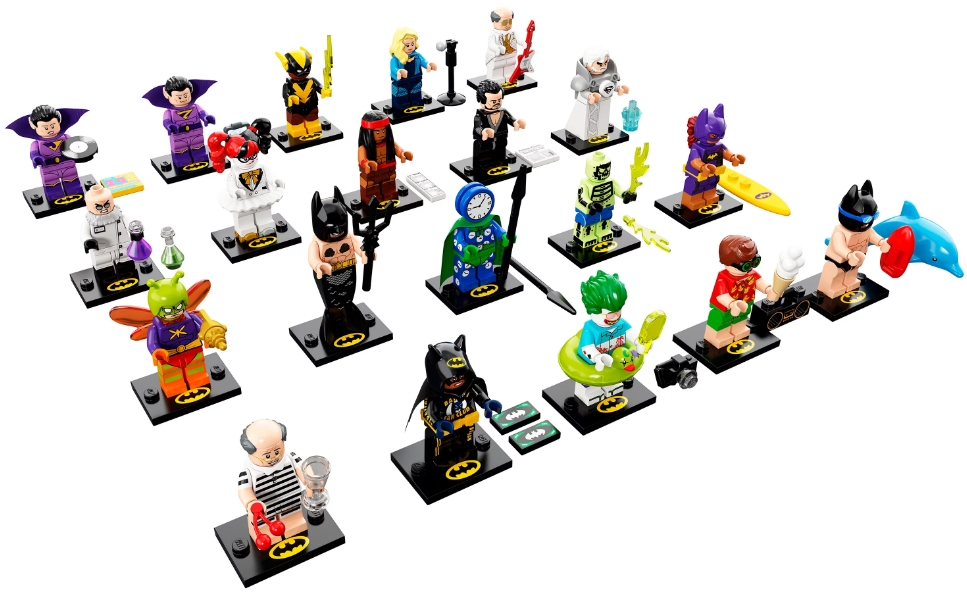 Конструктор Lego Minifigures Лего фильм: Бэтмен 71020
