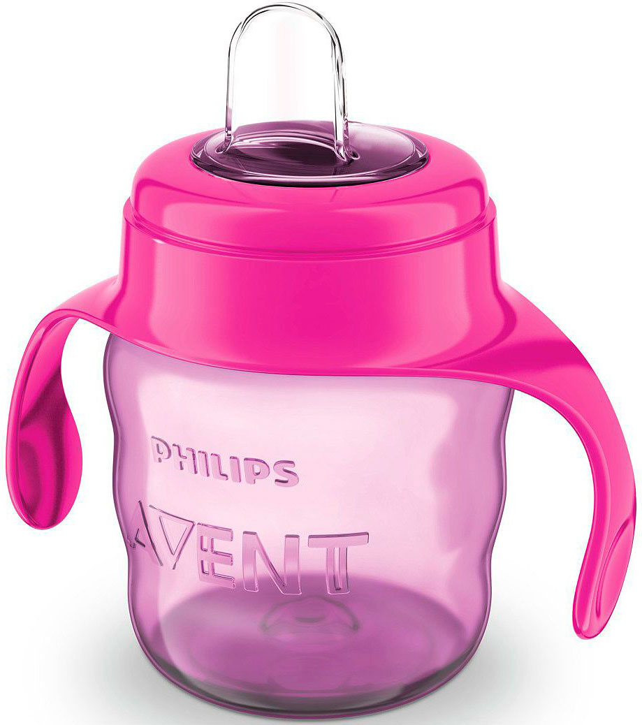 Поильник Philips Avent Comfort 200 мл розовый