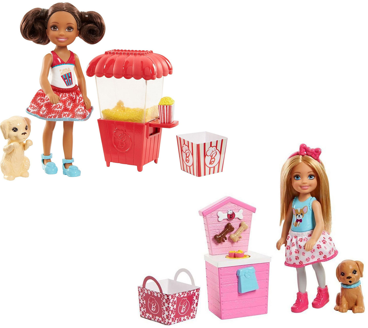 Кукла Barbie Челси и щенок, 16 см FHP66 купить в Москве в интернет-магазине  LEMI KIDS