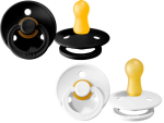 Фотография товара Набор пустышек Bibs Colour Black, White 0-6 месяцев