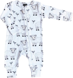 Комбинезон Mjolk Sleep and Play Овечки на манжетах 56