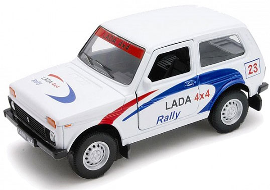 Модель машины 1:34-39 LADA 4x4 Rally.