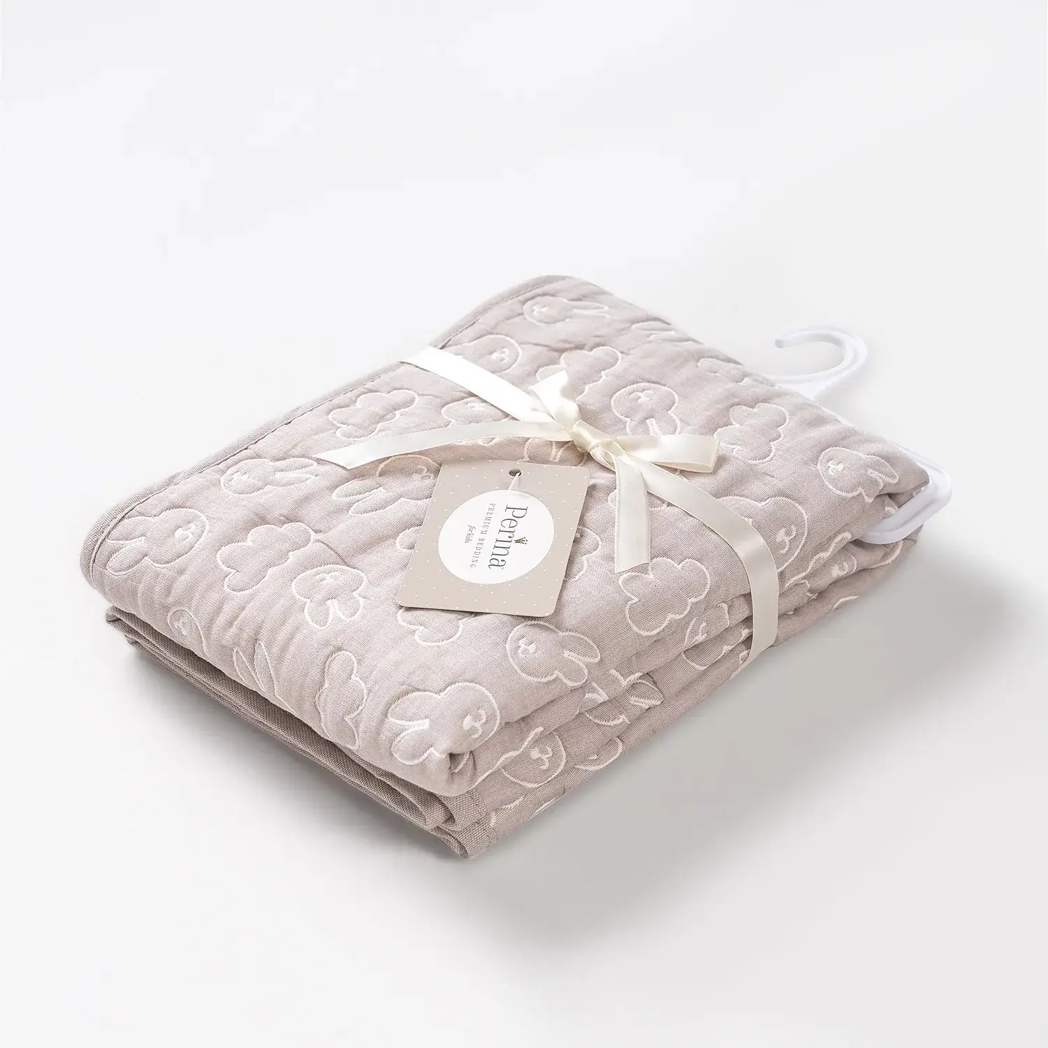 Плед детский Soft Cotton "PERINA" 110х80 мокко