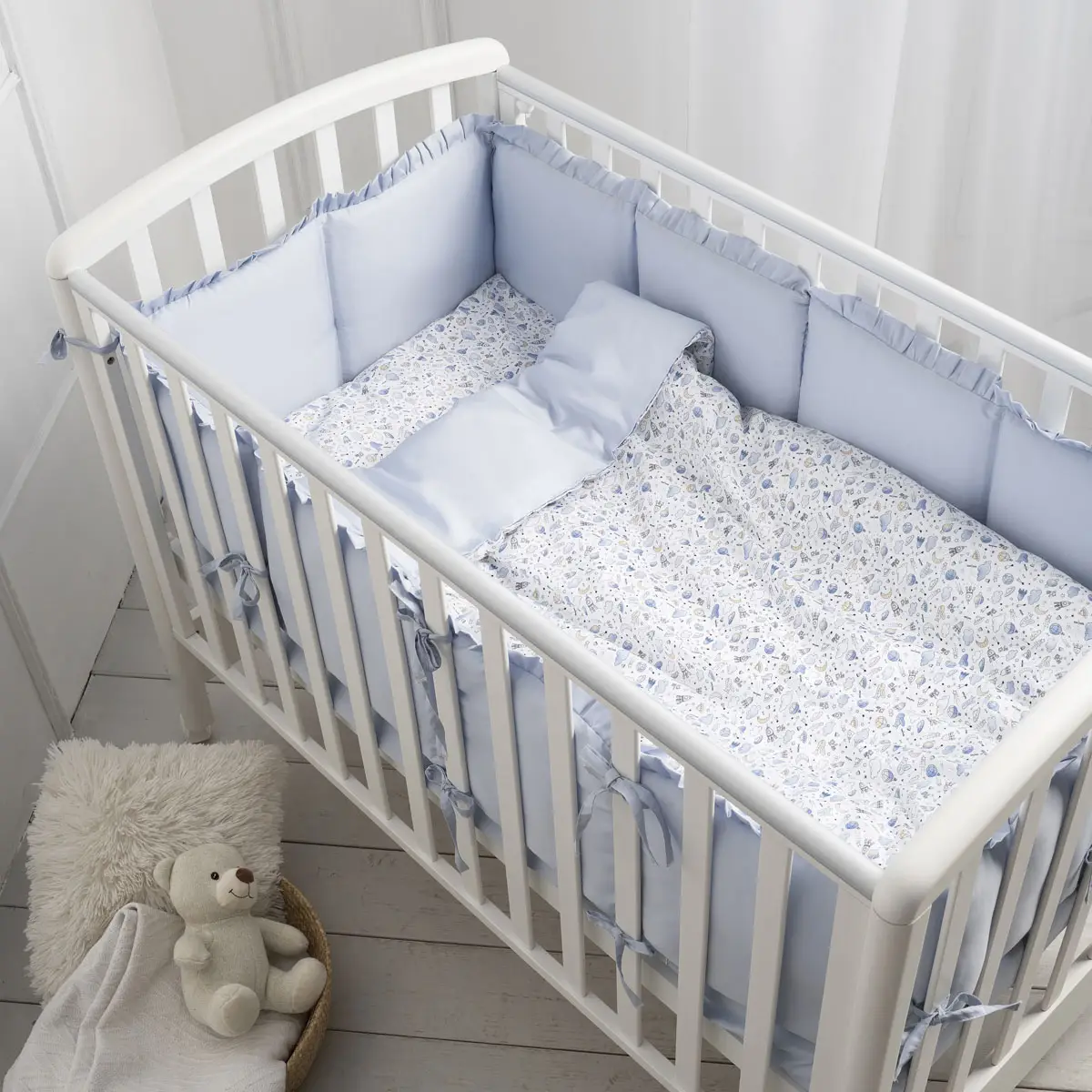 Комплект постельного белья для детей Perina Lovely Dream Cosmo, 6 предметов