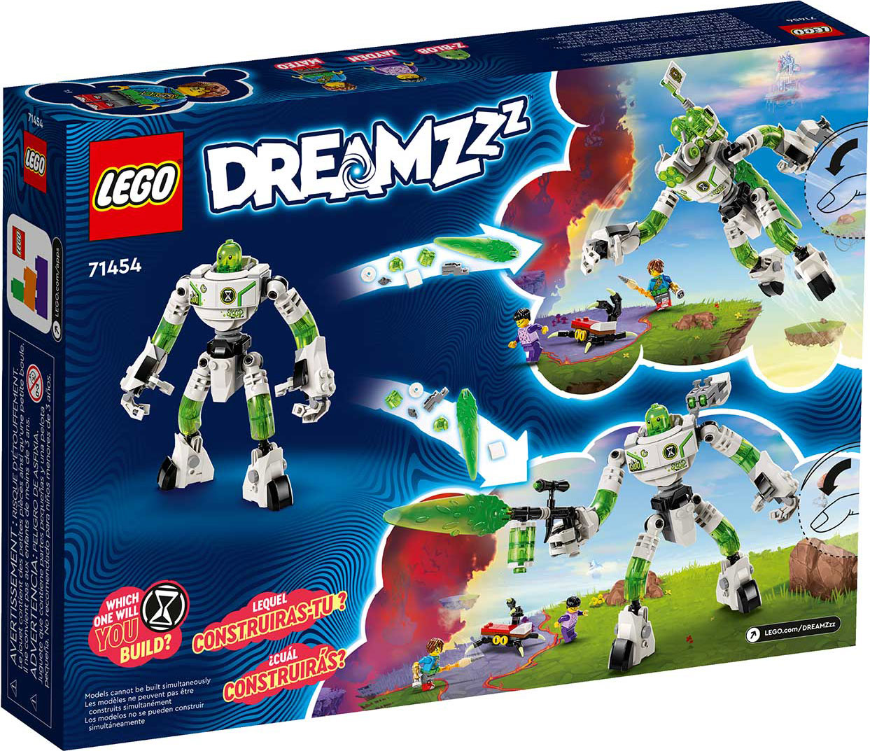 Конструктор Lego DREAMZzz Матео и робот Z-Blob купить в Москве в  интернет-магазине LEMI KIDS