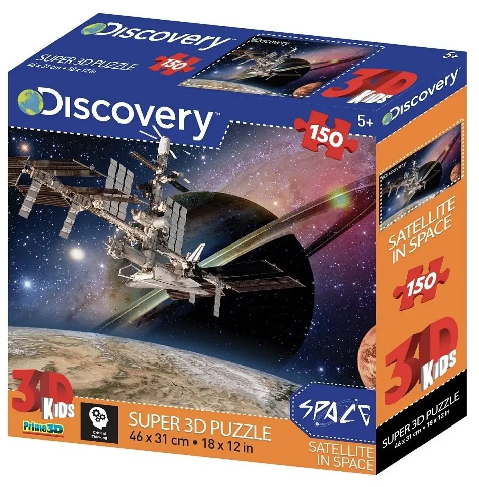 Стерео пазл Prime 3D 10825 Космическая станция 150 деталей