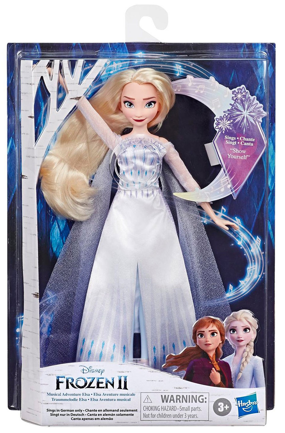 Кукла Hasbro Disney Холодное сердце поющая Эльза, 30 см, E8880 купить в  Москве в интернет-магазине LEMI KIDS