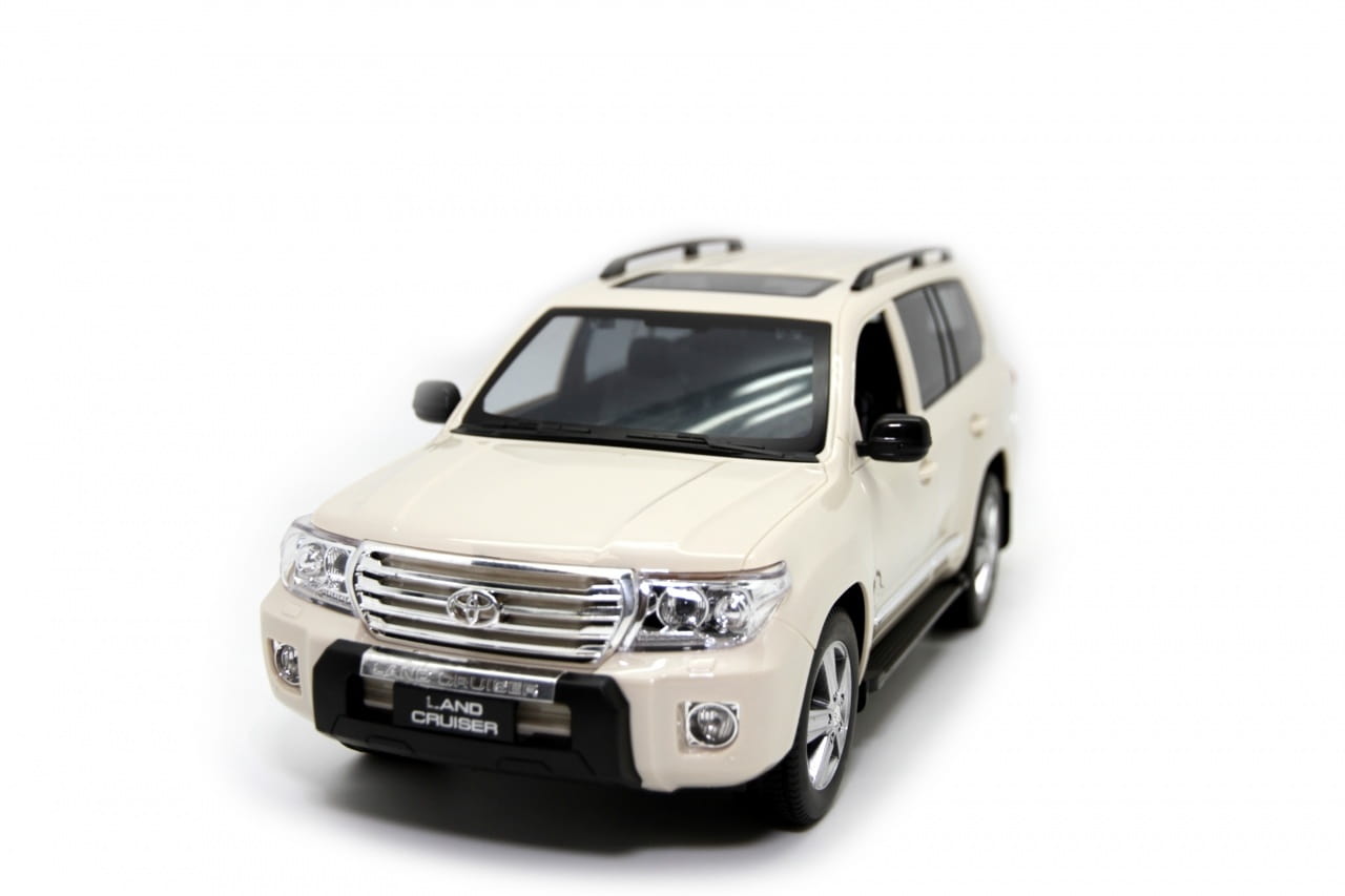 Машина на Р/У Toyota land cruiser 1:14 бежевый купить в Москве в  интернет-магазине LEMI KIDS