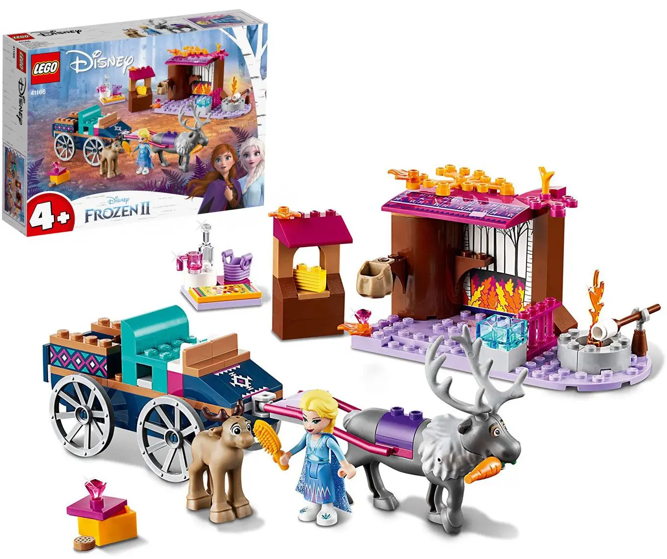 Конструктор LEGO Disney Frozen II 41166 Дорожные приключения Эльзы