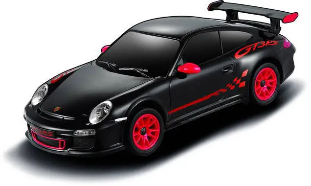 Радиоуправляемая машина Rastar Porsche GT3 RS 1:24 чёрный