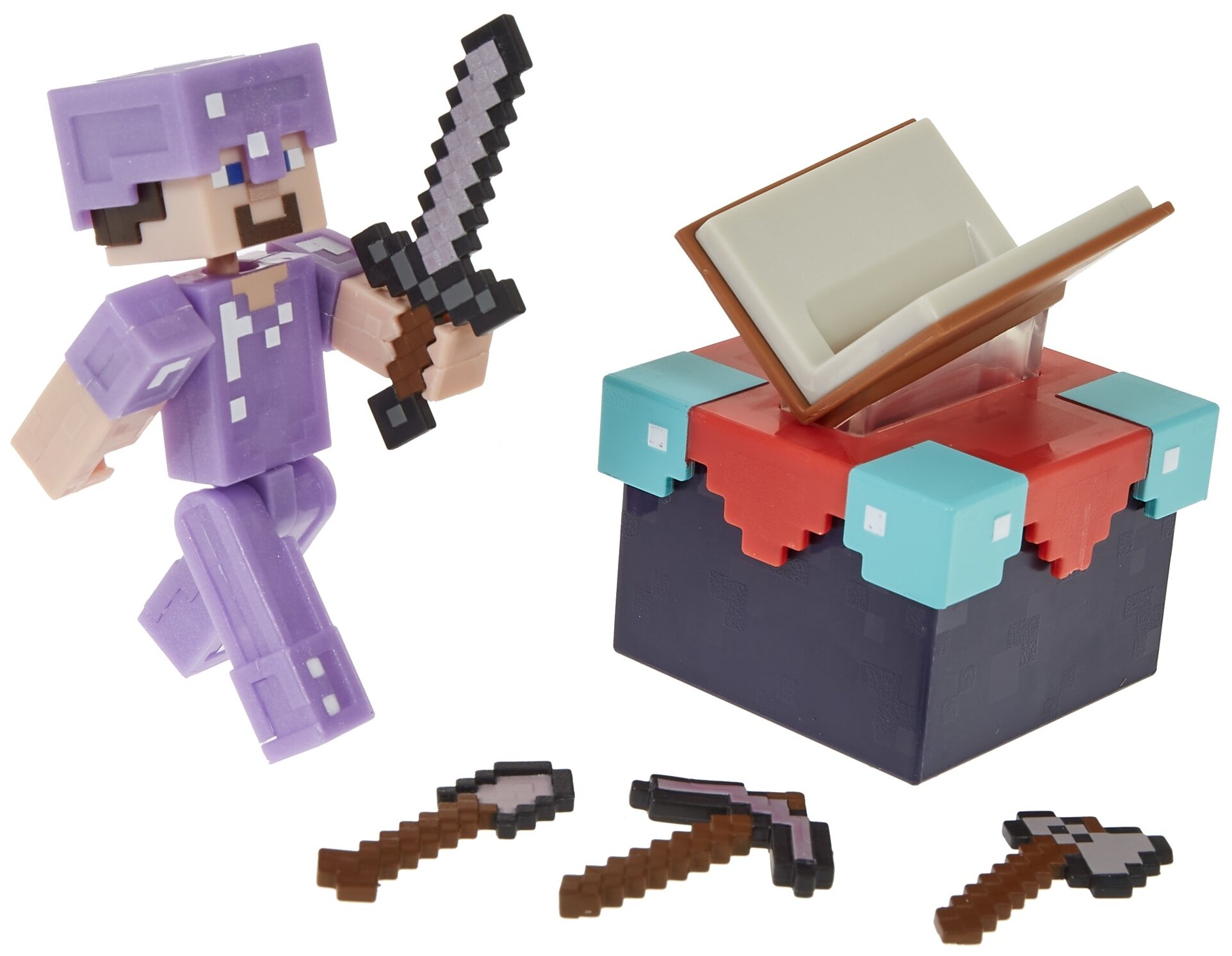 Купить Игровой набор Mattel Minecraft Комната для зачарования GYB62 в  Москве в интернет-магазине LEMI KIDS